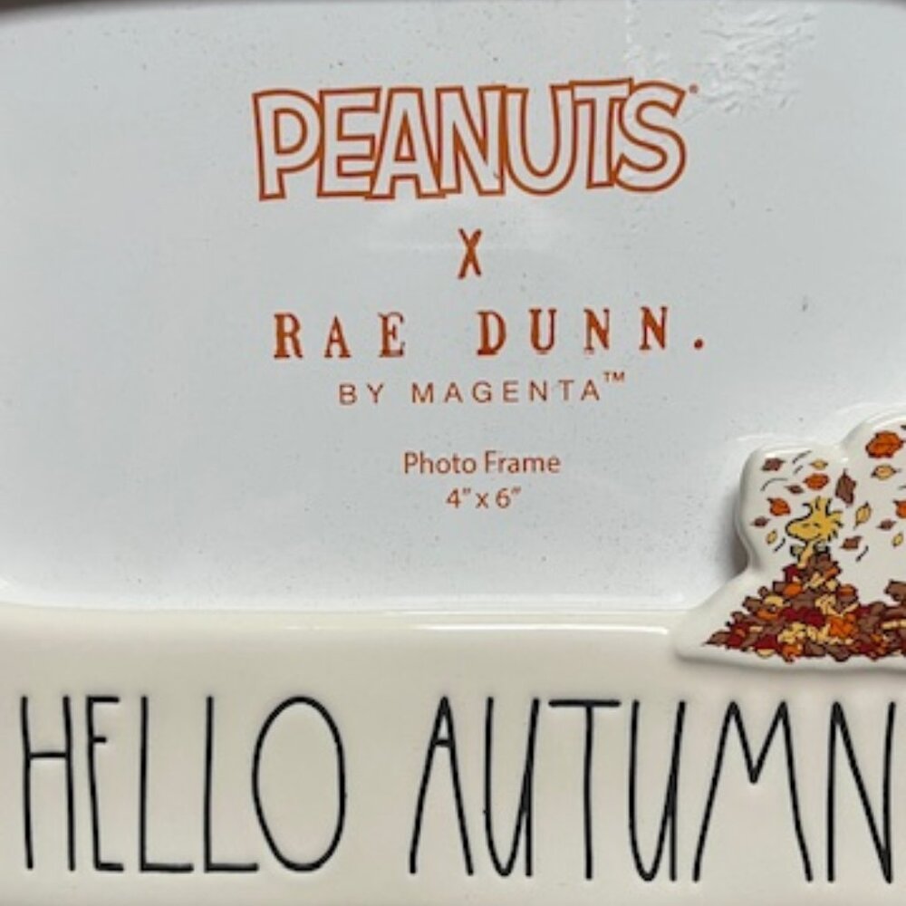 Rae Dunn Peanuts/Snoopy Fall Frame - Picture 4 of 7